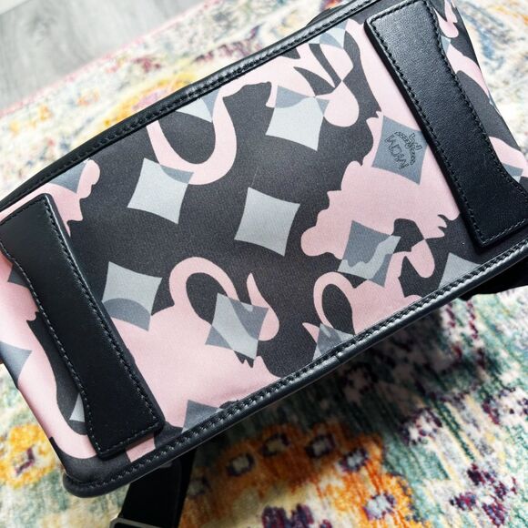 MCM Camo Nylon Backpack main image 4